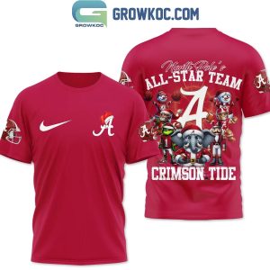 Alabama Crimson Tide North Pole’s All-Star Team Christmas Hoodie T-Shirt