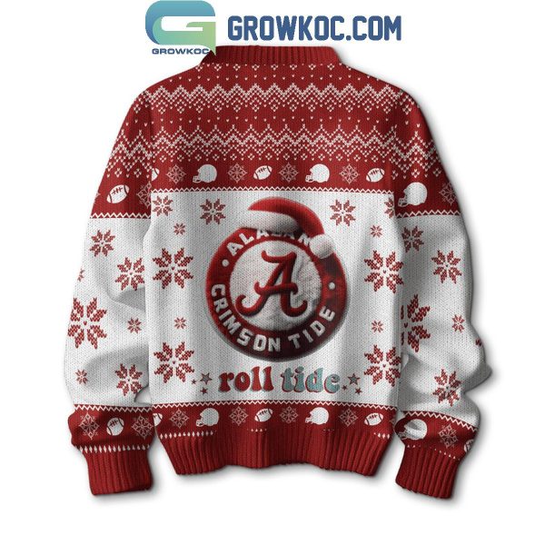 Alabama Crimson Tide Roll Tide This Is My Christmas 2024 Ugly Sweater