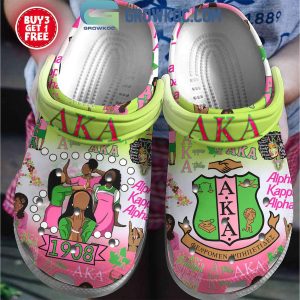 Alpha Kappa Alpha Christmas Proud To Be Soror 2024 Crocs Clogs