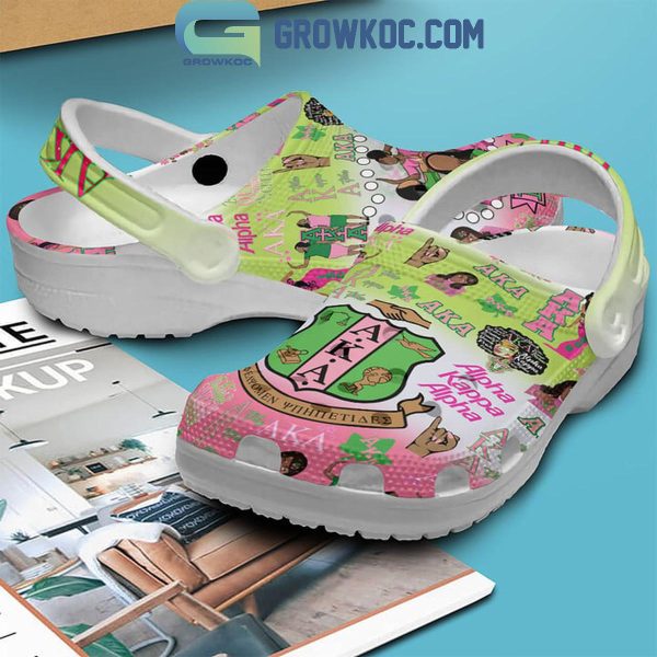 Alpha Kappa Alpha Christmas Proud To Be Soror 2024 Crocs Clogs