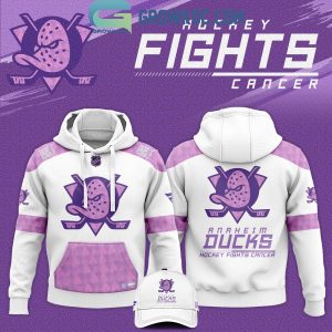 Anaheim Ducks 2024 Hockey Fights Cancer Hoodie T-Shirt