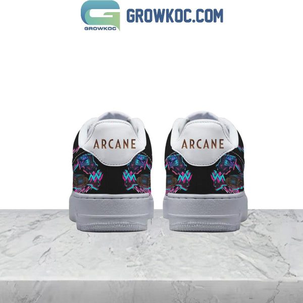 Arcane Jinx Was Here League Of Legends Air Force 1 Shoes