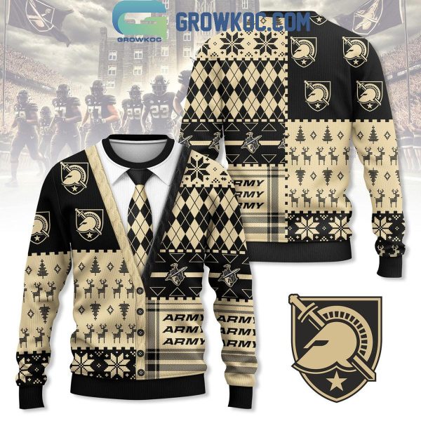 Army Black Knights Christmas 2024 Happy Holidays Prom Dress Ugly Sweater