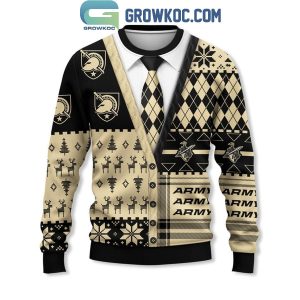 Army Black Knights Christmas 2024 Happy Holidays Prom Dress Ugly Sweater