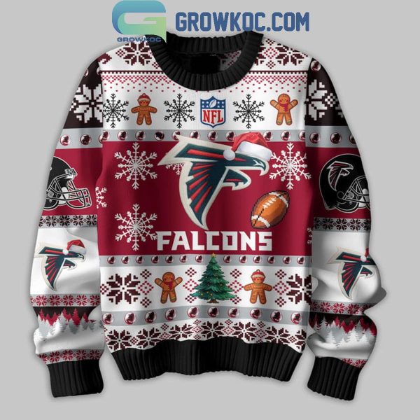 Atlanta Falcons 2024 They Not Like Us Falcons Christmas Ugly Sweater