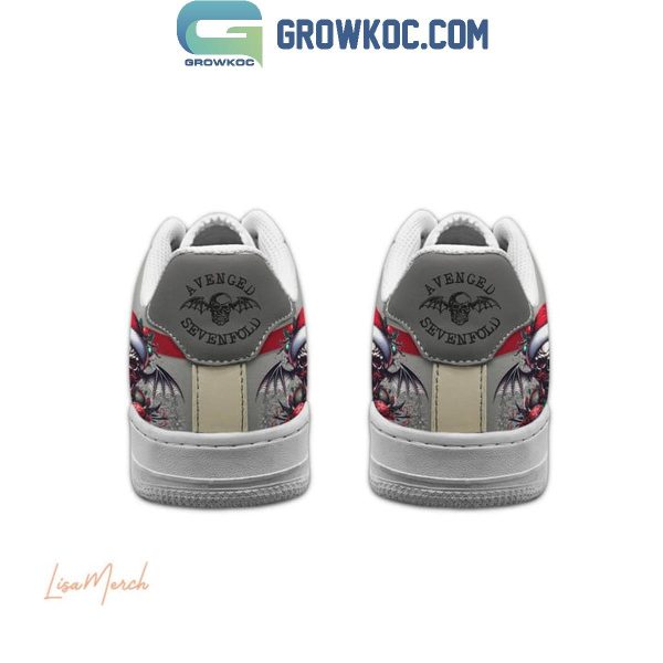 Avenged Sevenfold Merry Christmas Avengedmas 2024 Air Force 1 Shoes