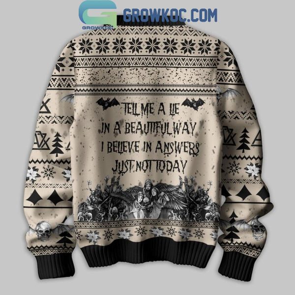 Avenged Sevenfold Tell me A Lie In A Beautiful Day Christmas Ugly Sweater