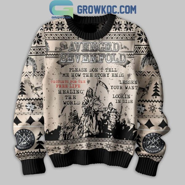 Avenged Sevenfold What A Fucking Holiday Merry Christmas Ugly Sweater