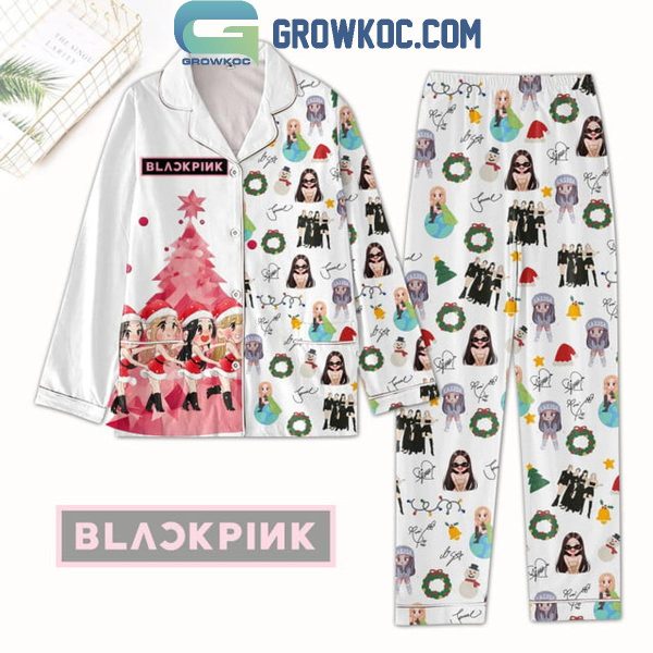 BLACKPINK Merry Christmas 2024 Polyester Pajamas Set