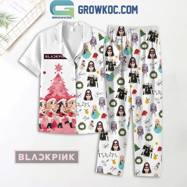 BLACKPINK Merry Christmas 2024 Polyester Pajamas Set