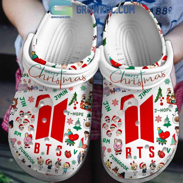 BTS Merry Christmas With Jin Jungkook V Suga RM Jhope Jimin Crocs Clogs