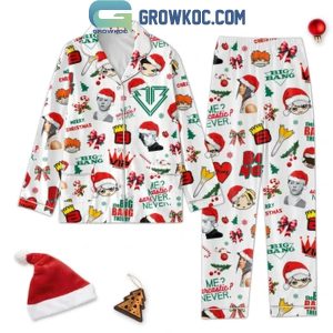 Big Bang Merry Christmas Haru Haru 2024 Polyester Pajamas Set