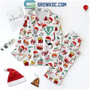 Big Bang Merry Christmas Haru Haru 2024 Polyester Pajamas Set