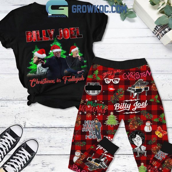 Billy Joel Christmas In Fallujah Xmas 2024 Fleece Pajamas Set