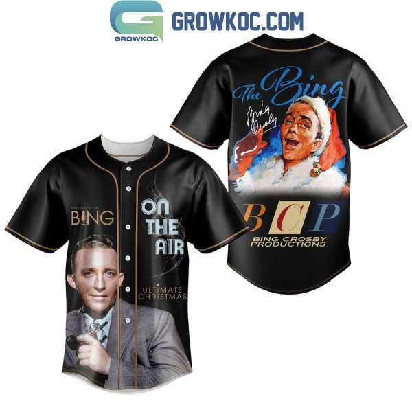 Bing Crosby On The Air Ultimate Christmas Baseball Jersey