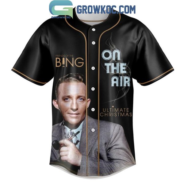 Bing Crosby On The Air Ultimate Christmas Baseball Jersey