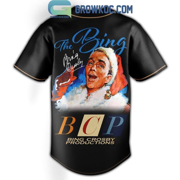 Bing Crosby On The Air Ultimate Christmas Baseball Jersey