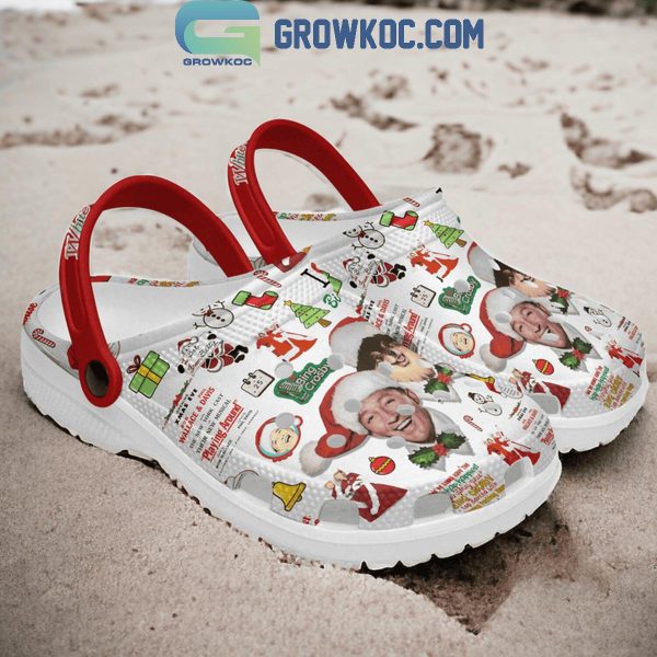 Bing Crosby White Christmas The Happiest Holidays Crocs Clogs