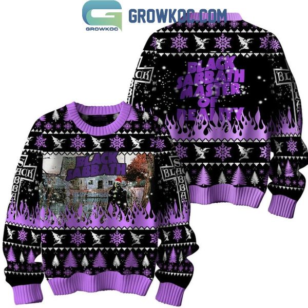 Black Sabbath Master Of Reality Christmas Ugly Sweater