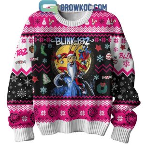 Blink-182 Be Merry Christmas Pop Punk Ugly Sweater