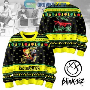 Blink-182 Emena Of The State Christmas Ugly Sweater