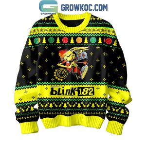 Blink-182 Emena Of The State Christmas Ugly Sweater