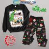 Deadpool I’m Fine It’s Fine Everything Is Fine Christmas Fleece Pajamas Set Long Sleeve