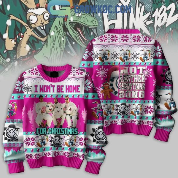 Blink-182 Not Another Christmas Song Ugly Sweater