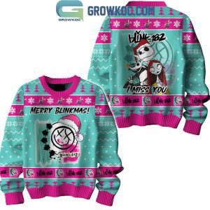 Blink-182 The Nightmare Before Christmas I Miss You 2024 Ugly Sweater