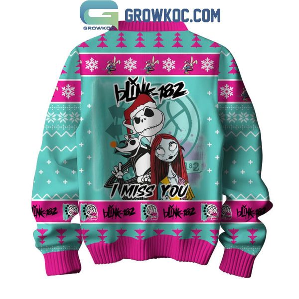 Blink-182 The Nightmare Before Christmas I Miss You 2024 Ugly Sweater