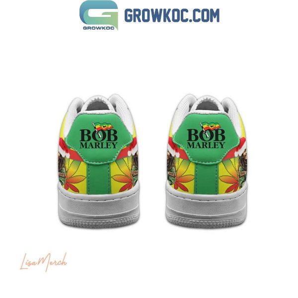 Bob Marley Merry One Lovemas Christmas Air Force 1 Shoes