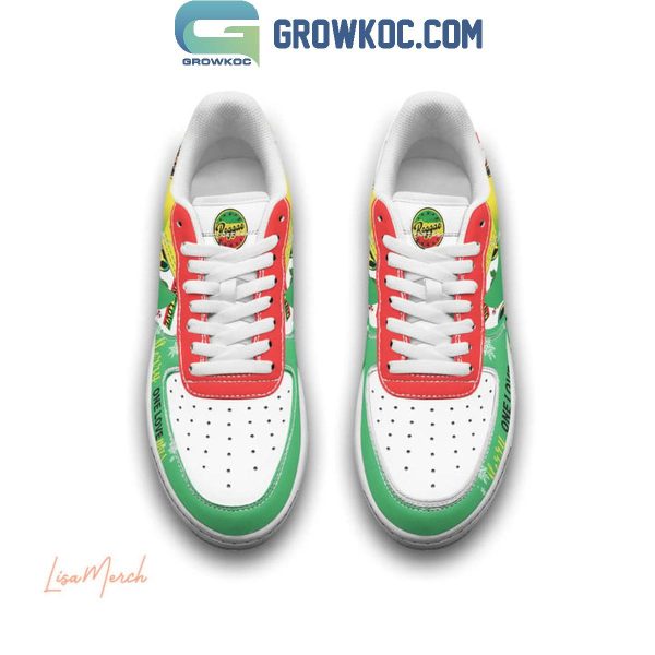 Bob Marley Merry One Lovemas Christmas Air Force 1 Shoes