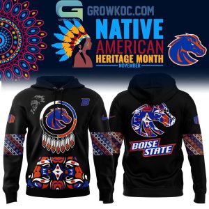 Boise State Broncos Football Native American Heritage Month 2024 Hoodie T-Shirt