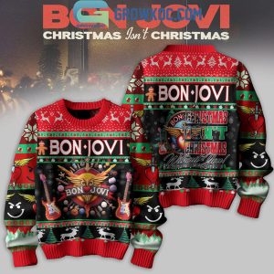 Bon Jovi Christmas Isn’t Christmas Without You Ugly Sweater