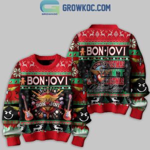 Bon Jovi Christmas Isn’t Christmas Without You Ugly Sweater