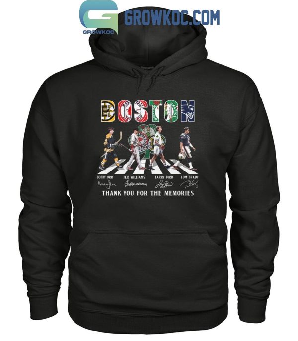 Boston Bruins Boston Red Sox Boston Celtics New England Patriots 2024 T-Shirt