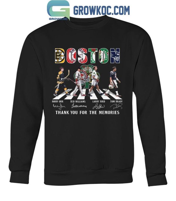 Boston Bruins Boston Red Sox Boston Celtics New England Patriots 2024 T-Shirt