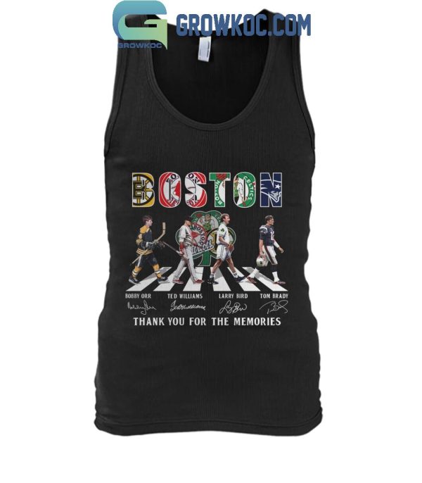 Boston Bruins Boston Red Sox Boston Celtics New England Patriots 2024 T-Shirt