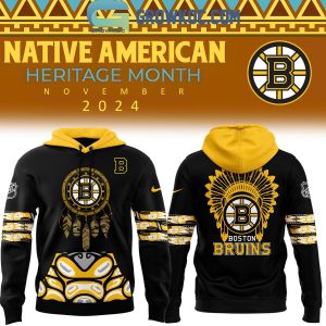 Boston Bruins Celebrating Native American Heritage Month 2024 Hoodie T-Shirt