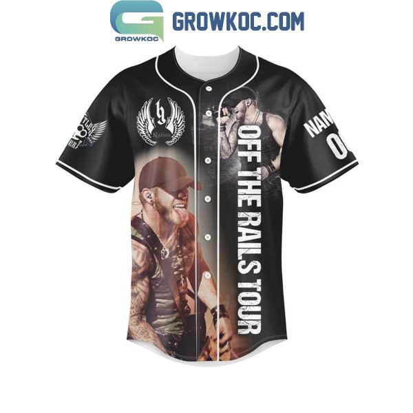 Brantley Gilbert If You Can’t Live It Down 2024 Personalized Baseball Jersey