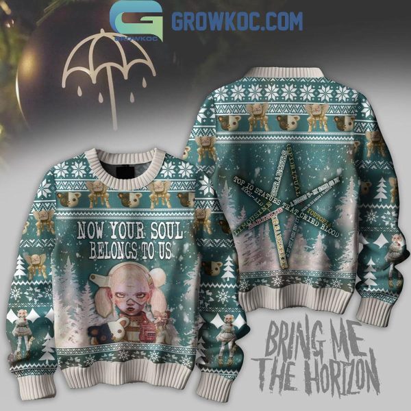 Bring Me The Horizon Now Your Soul Belongs To Us Christmas 2024 Ugly Sweater