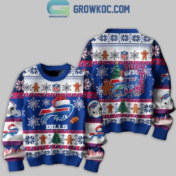 Buffalo Bills 2024 They Not Like Us Bills Christmas Ugly Sweater