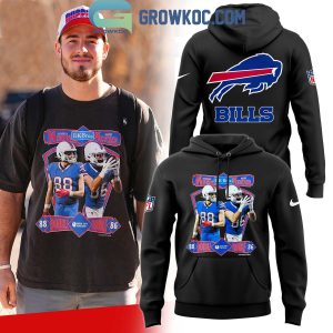 Buffalo Bills Dawson Knox And Dalton Kincaid Double Trouble Hoodie T-Shirt