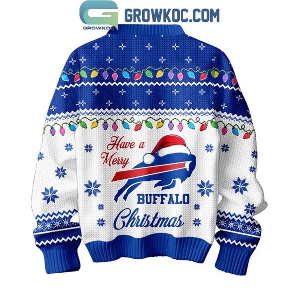 Buffalo Bills Family Have A Merry Christmas 2024 Ugly Sweater