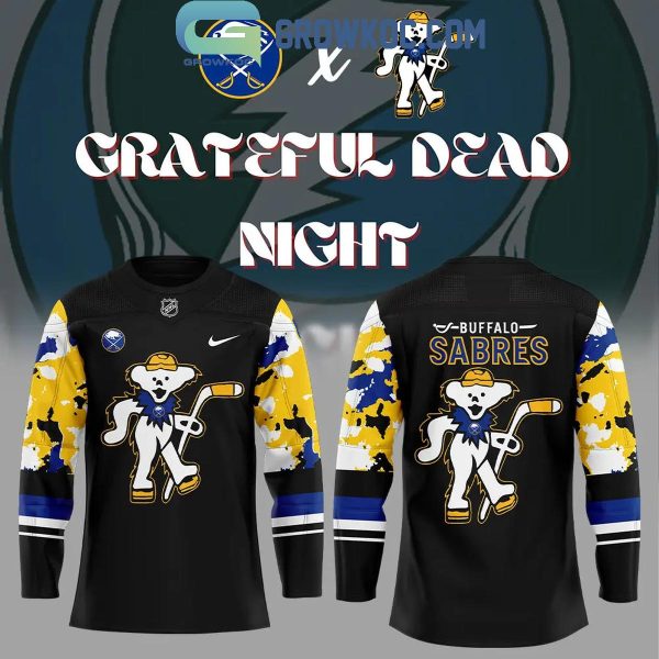 Buffalo Sabres Grateful Dead 2024 The Night Hockey Jersey