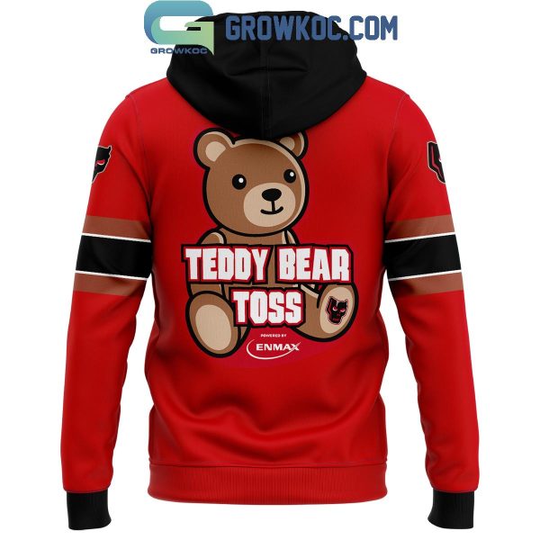 Calgary Hitmen Teddy Bear Toss 2024 Hoodie T-Shirt