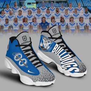 Canterbury Bulldogs Mighty Bulldogs Personalized Air Jordan 13 Shoes