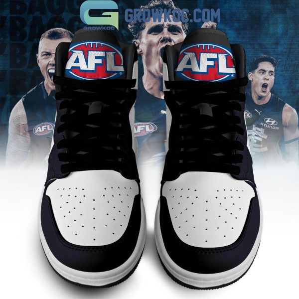 Carlton Blues Football Club AFL Personalized 2024 Air Jordan 1 Shoes