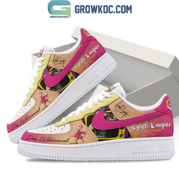 Cindy Lauper Girl Just Want To Have Fun 2024 Trip Air Force 1 Shoes