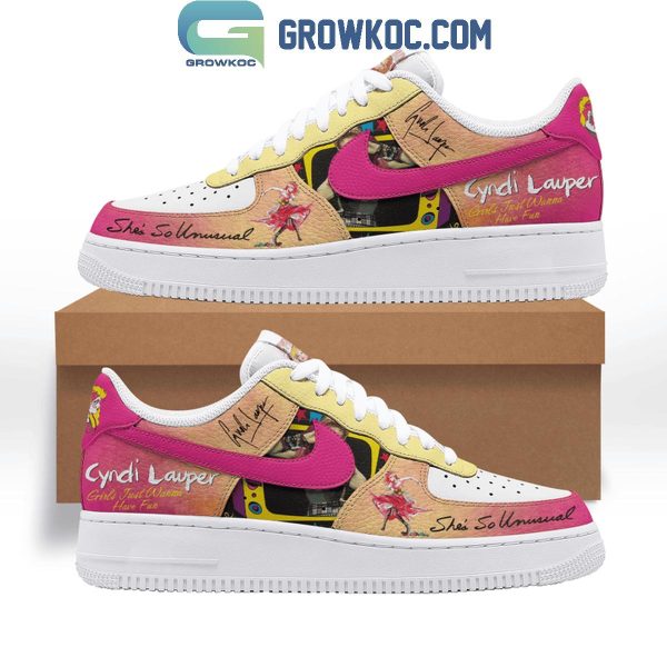 Cindy Lauper Girl Just Want To Have Fun 2024 Trip Air Force 1 Shoes